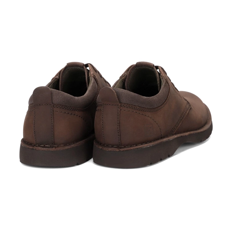 ZAPATOS CASUAL HOMBRE CUERO BRUXTON CAFE CARDINALE - 3