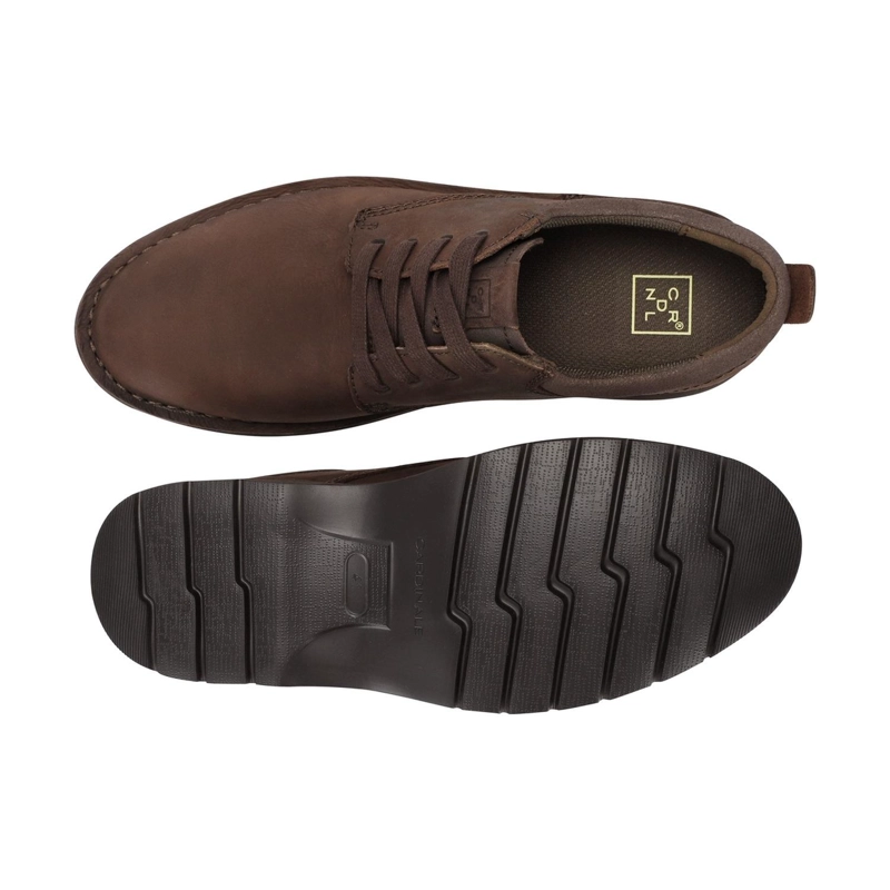ZAPATOS CASUAL HOMBRE CUERO BRUXTON CAFE CARDINALE - 4
