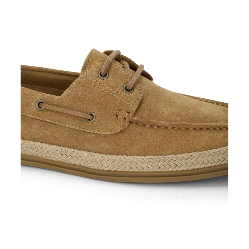 ALPARGATAS ESTILO NAUTICO HOMBRE CUERO PORTSIDE BRANDY CARDINALE - 6
