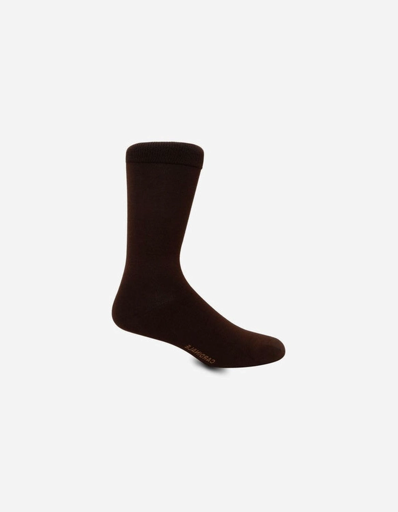 PACK 2 PARES CALCETINES BAMBOO HOMBRE 0200 CAFE Y NEGRO - 2