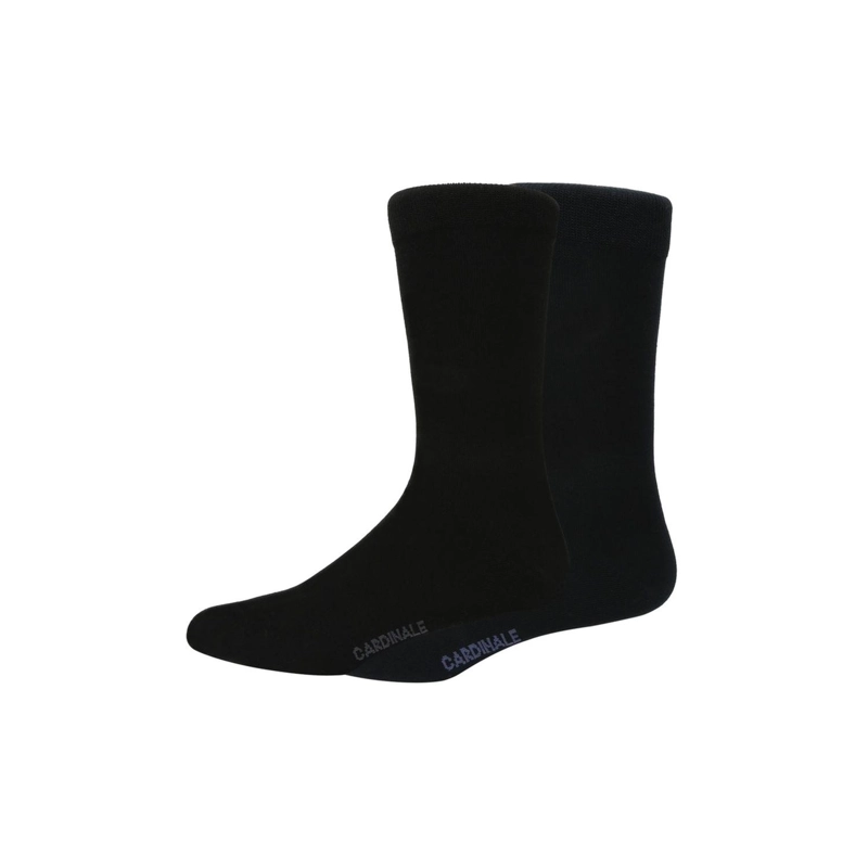 PACK 2 PARES CALCETINES BAMBU HOMBRE AZUL Y NEGRO CARDINALE - 1