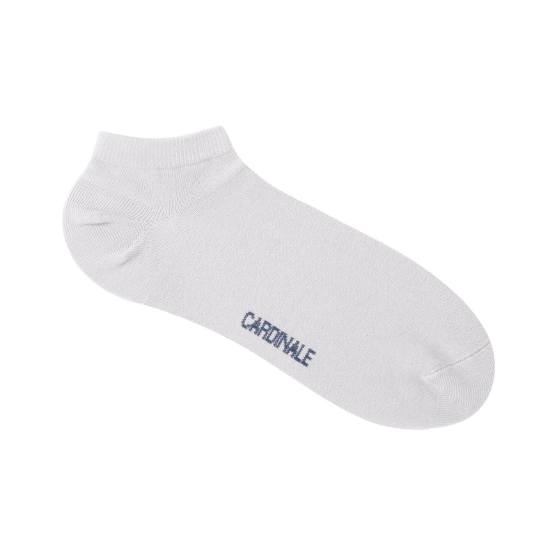 PACK 3 PARES CALCETINES CORTOS HOMBRE ALGODON GRIS CLARO (TALLA 39-45) CALC-3U-CO22 - 2