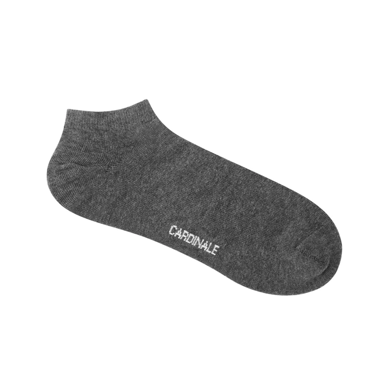 PACK 3 PARES CALCETINES CORTOS HOMBRE ALGODON GRIS OSCURO (TALLA 39-45) CALC-3U-CO22 - 4