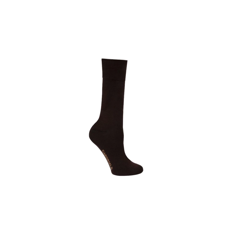 CALCETINES HILO HOMBRE DE VESTIR CAFE CARDINALE - 1