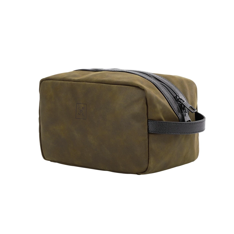 NECESER TEXTIL HOMBRE IBIZA EFECTO CUERO CAFE  CARDINALE - 1