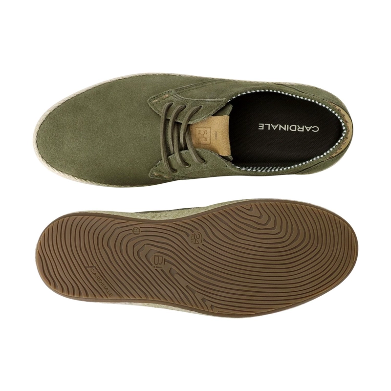 ALPARGATAS 24 FLEX HOMBRE CUERO VALLARTA VERDE CARDINALE - 3
