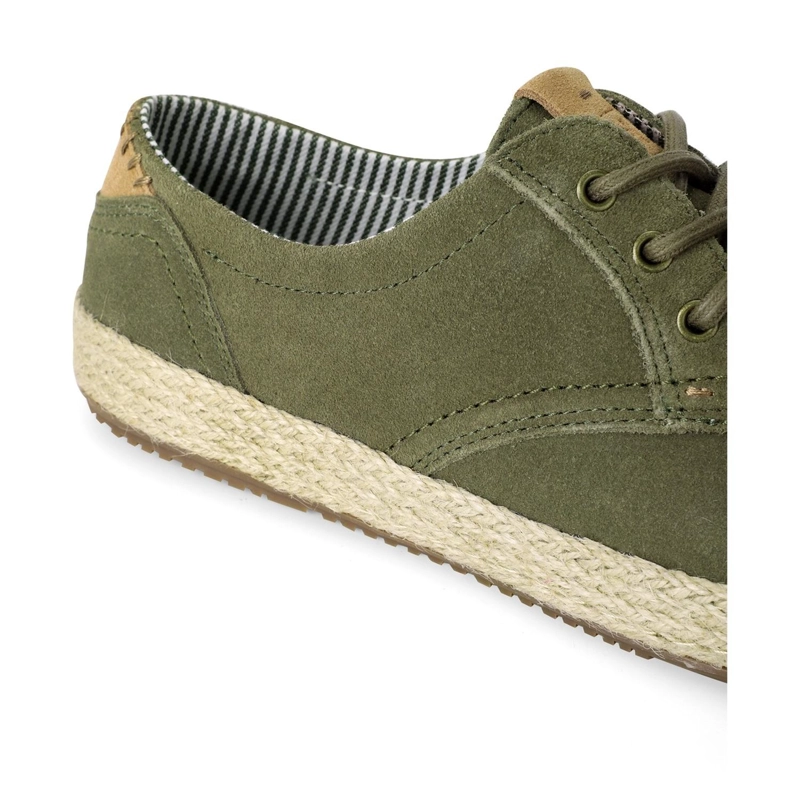 ALPARGATAS 24 FLEX HOMBRE CUERO VALLARTA VERDE CARDINALE - 5