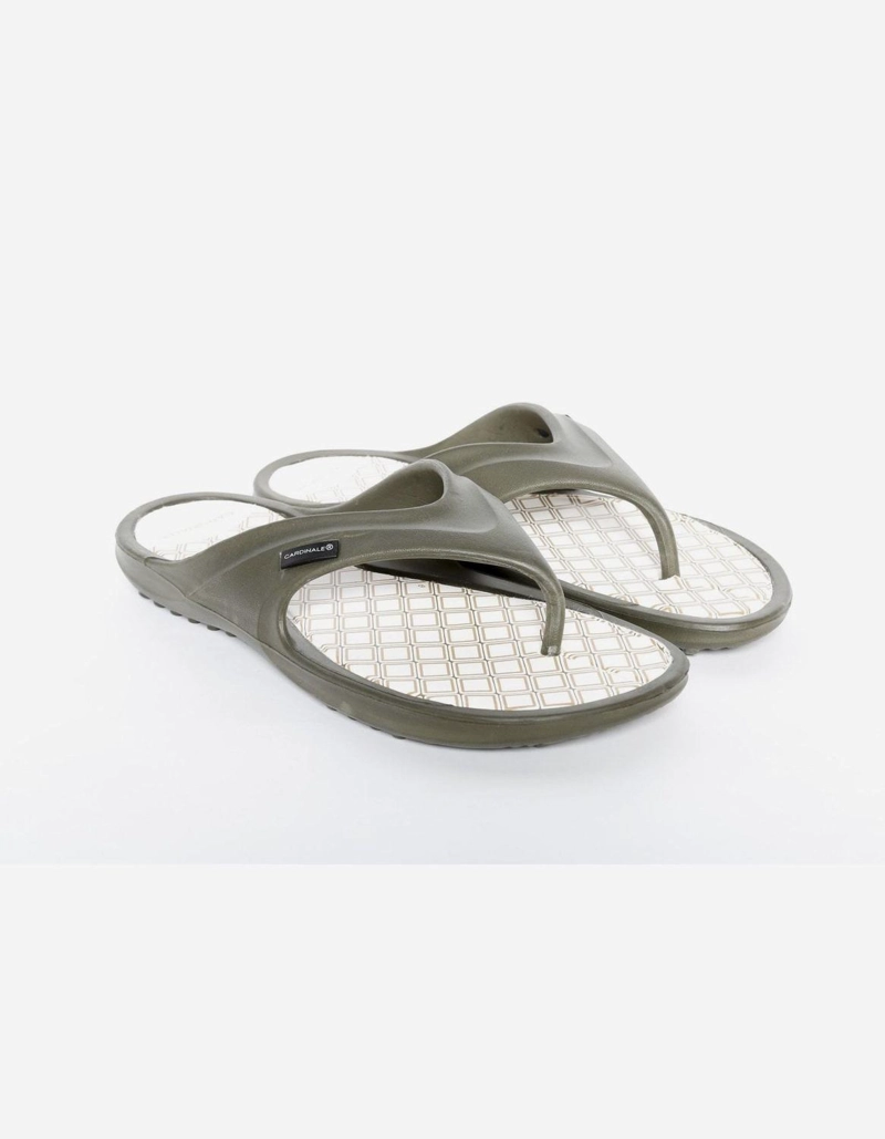 SANDALIAS HOMBRE GOMA CORAL VERDE CARDINALE - 3