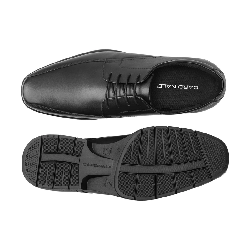 ZAPATOS FORMAL HOMBRE X-LIGHT PIUMA PUNTA COSTURA NEGRO CARDINALE - 3