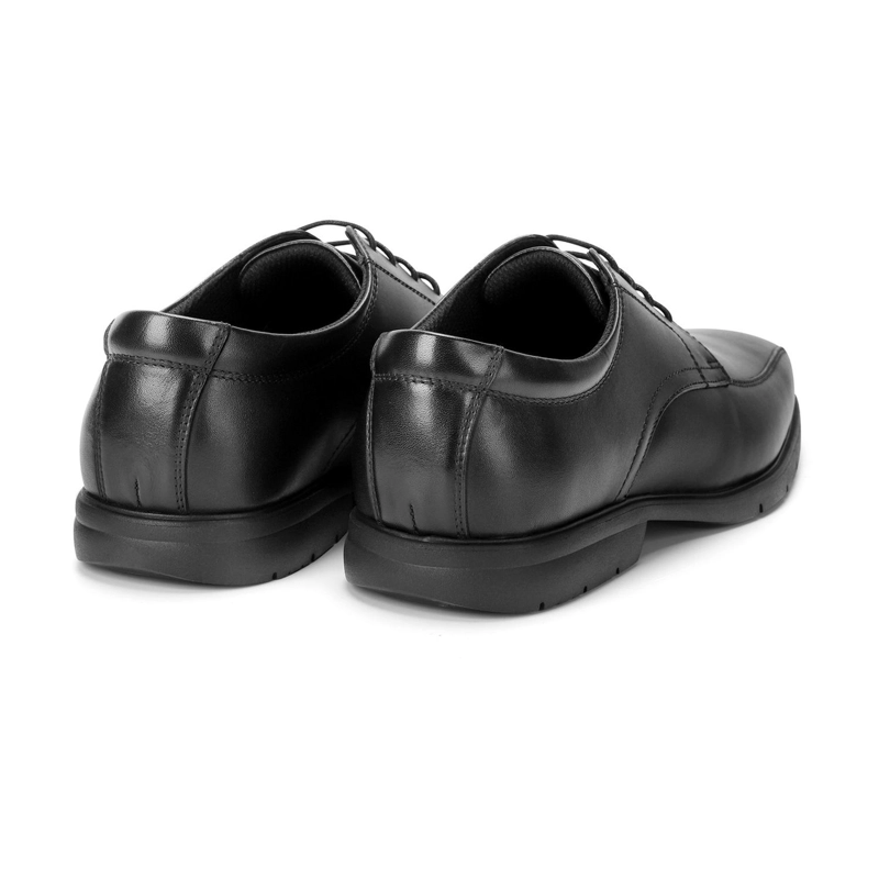 ZAPATOS FORMAL HOMBRE X-LIGHT PIUMA PUNTA COSTURA NEGRO CARDINALE - 4