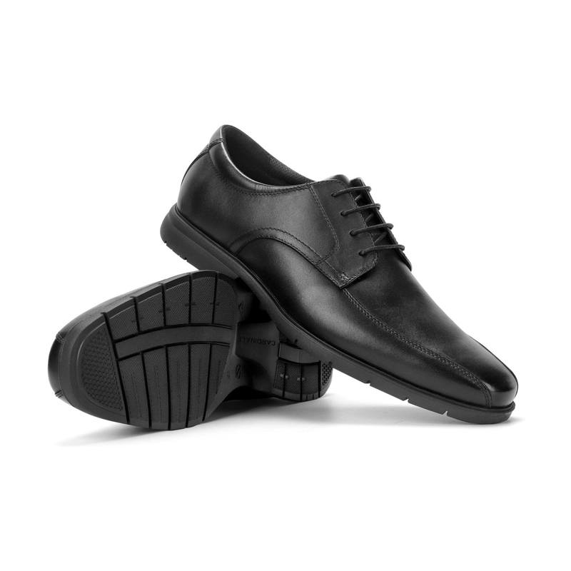 ZAPATOS FORMAL HOMBRE X-LIGHT PIUMA PUNTA COSTURA NEGRO CARDINALE - 5