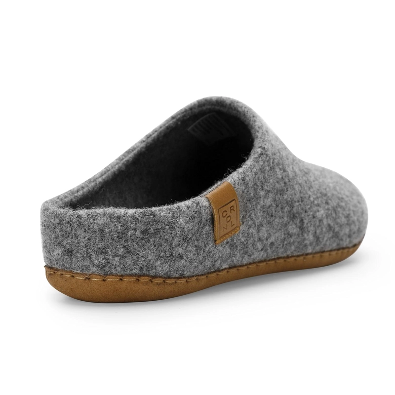 PANTUFLAS HOMBRE TEXTIL GRIS HOVEL CARDINALE - 4