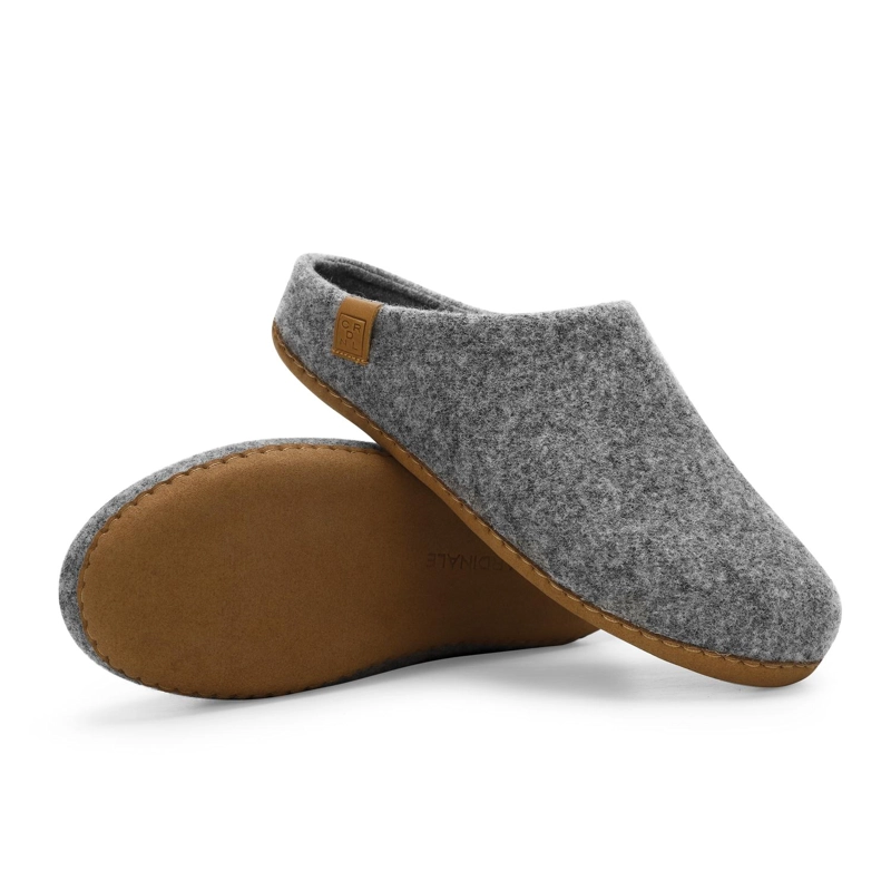 PANTUFLAS HOMBRE TEXTIL GRIS HOVEL CARDINALE - 6