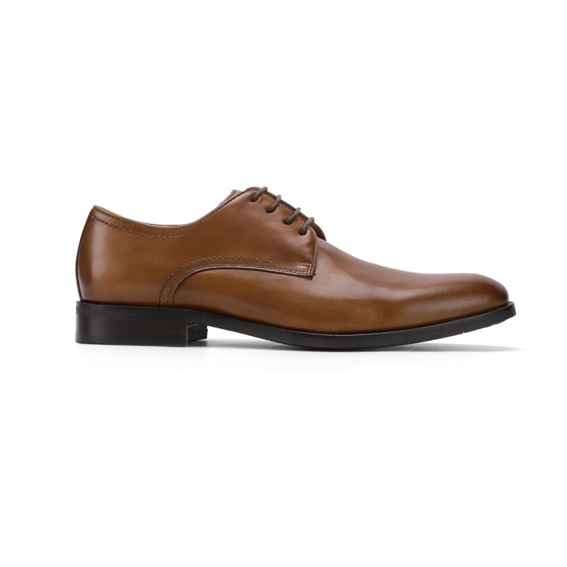 ZAPATO FORMAL HOMBRE CUERO DERBY FORTRESS BRANDY - 2