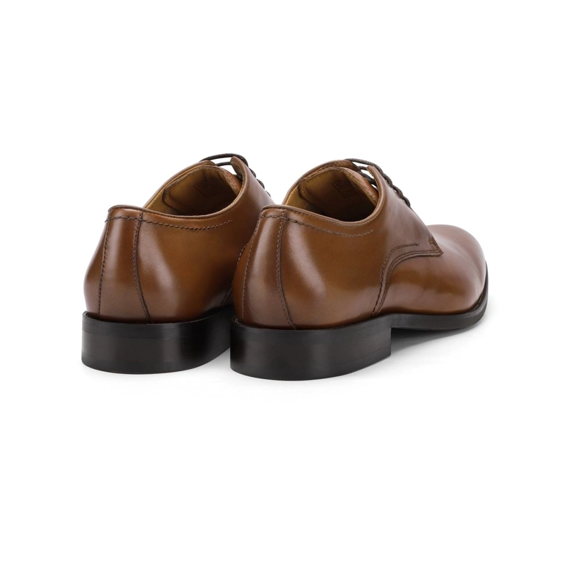 ZAPATO FORMAL HOMBRE CUERO DERBY FORTRESS BRANDY - 4