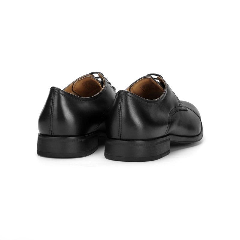 ZAPATOS FORMALES HOMBRE CUERO NEGRO ROWVILLE CARDINALE - 4