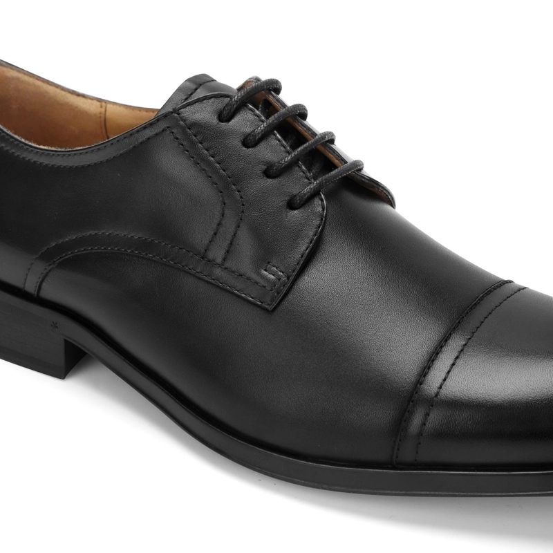 ZAPATOS FORMALES HOMBRE CUERO NEGRO ROWVILLE CARDINALE - 5