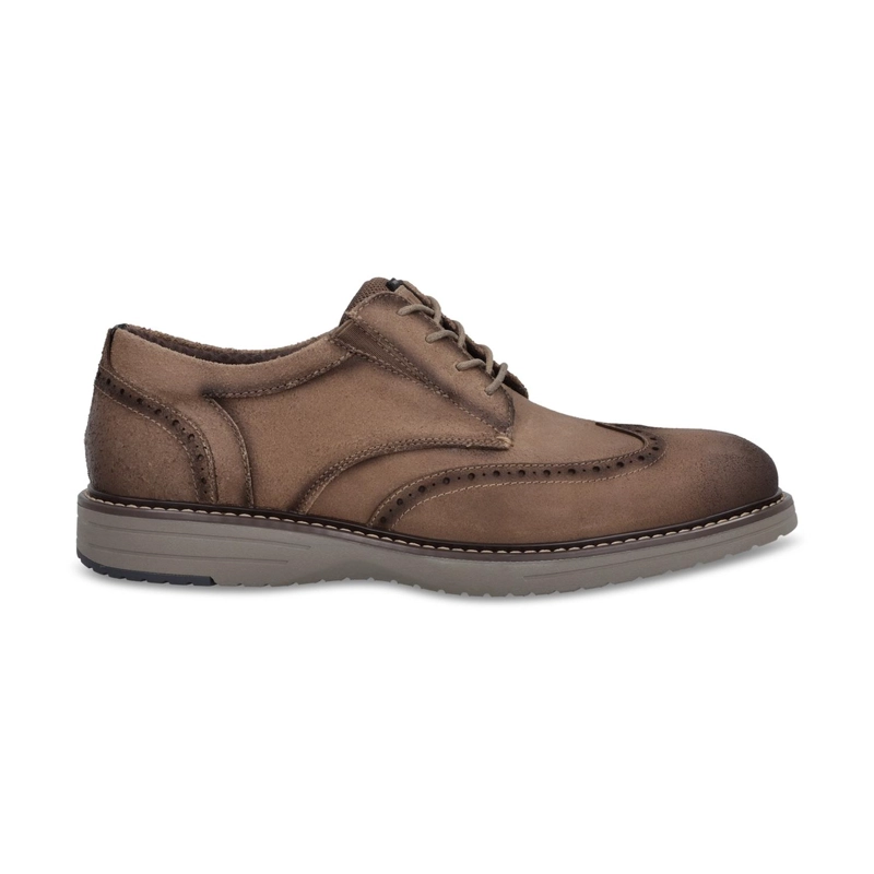 ZAPATOS FORMALES HOMBRE CUERO TAUPE CRIEFF BULLBOXER - 1