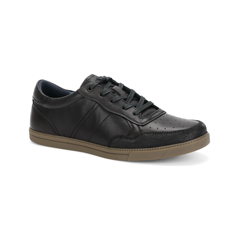 ZAPATILLAS URBANAS HOMBRE CUERO 24 FLEX NEGRO MUELLE CARDINALE - 1