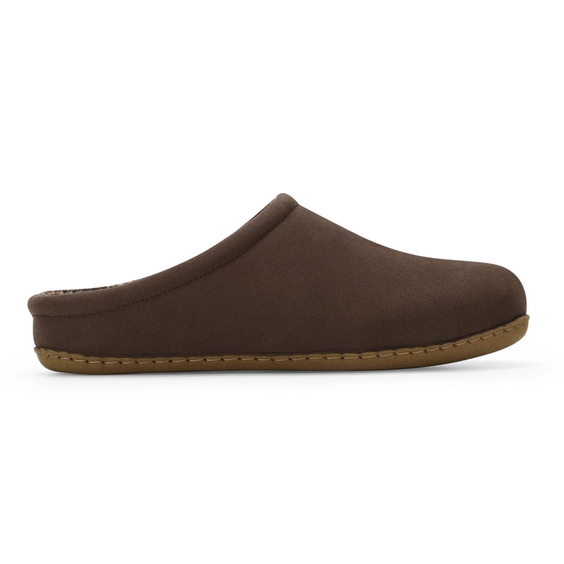 PANTUFLAS HOMBRE TEXTIL CAFE OSCURO HOVEL CARDINALE - 1