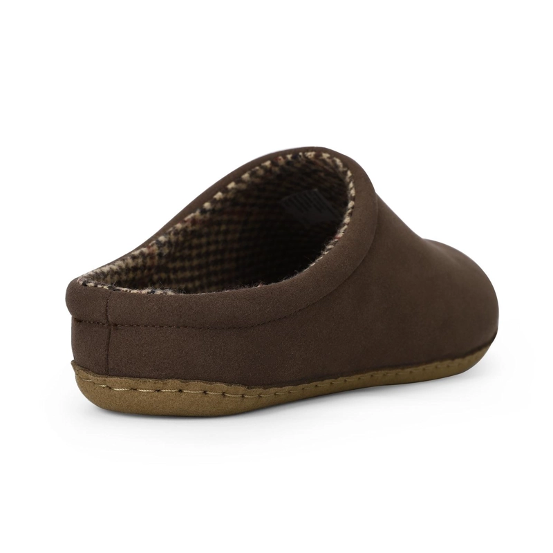 PANTUFLAS HOMBRE TEXTIL CAFE OSCURO HOVEL CARDINALE - 2