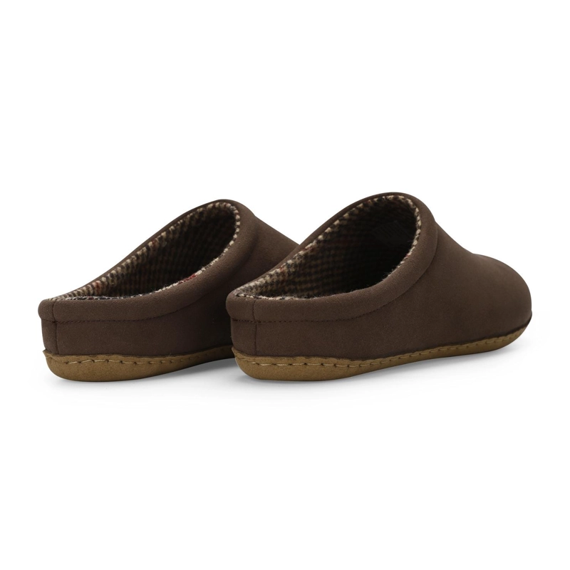 PANTUFLAS HOMBRE TEXTIL CAFE OSCURO HOVEL CARDINALE - 4