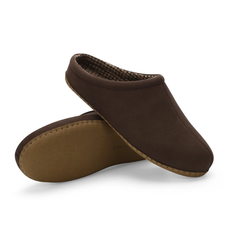 PANTUFLAS HOMBRE TEXTIL CAFE OSCURO HOVEL CARDINALE - 5