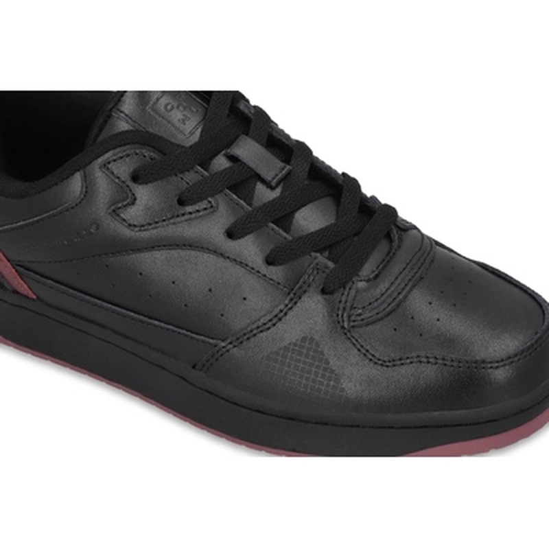 ZAPATOS ZAPATILLAS ESCOLARES HOMBRE CUERO HOBBS-0-01 NEGRO - 4