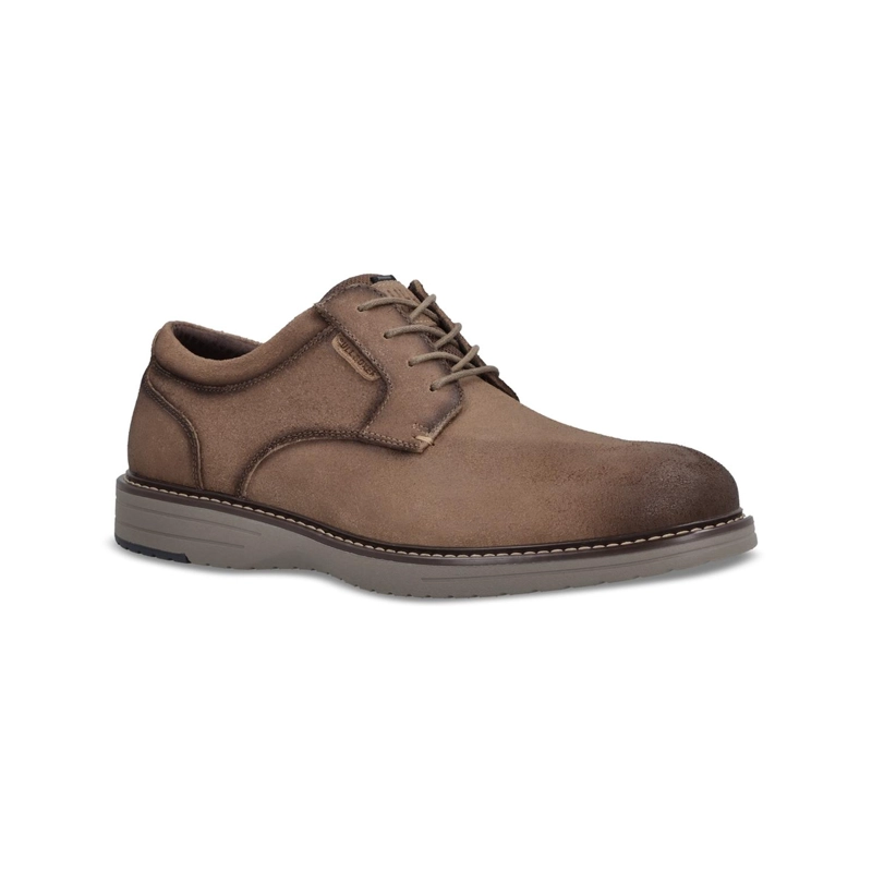ZAPATOS FORMALES HOMBRE CUERO GAMUZADO TAUPE CRIEFF BULLBOXER - 2
