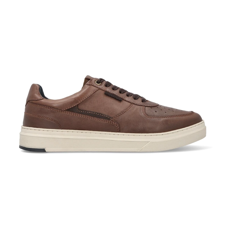 ZAPATILLAS URBANAS HOMBRE CUERO BRANDY HONORIO CARDINALE - 1