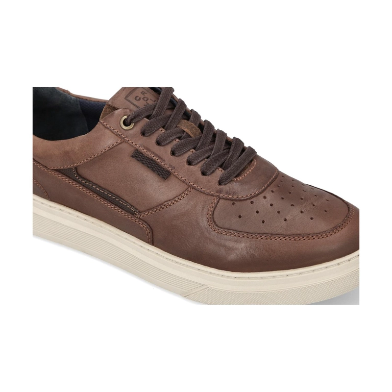 ZAPATILLAS URBANAS HOMBRE CUERO BRANDY HONORIO CARDINALE - 3