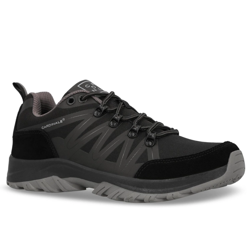 ZAPATILLAS OUTDOOR HOMBRE TEXTIL NEGRO BRESSE CARDINALE - 1