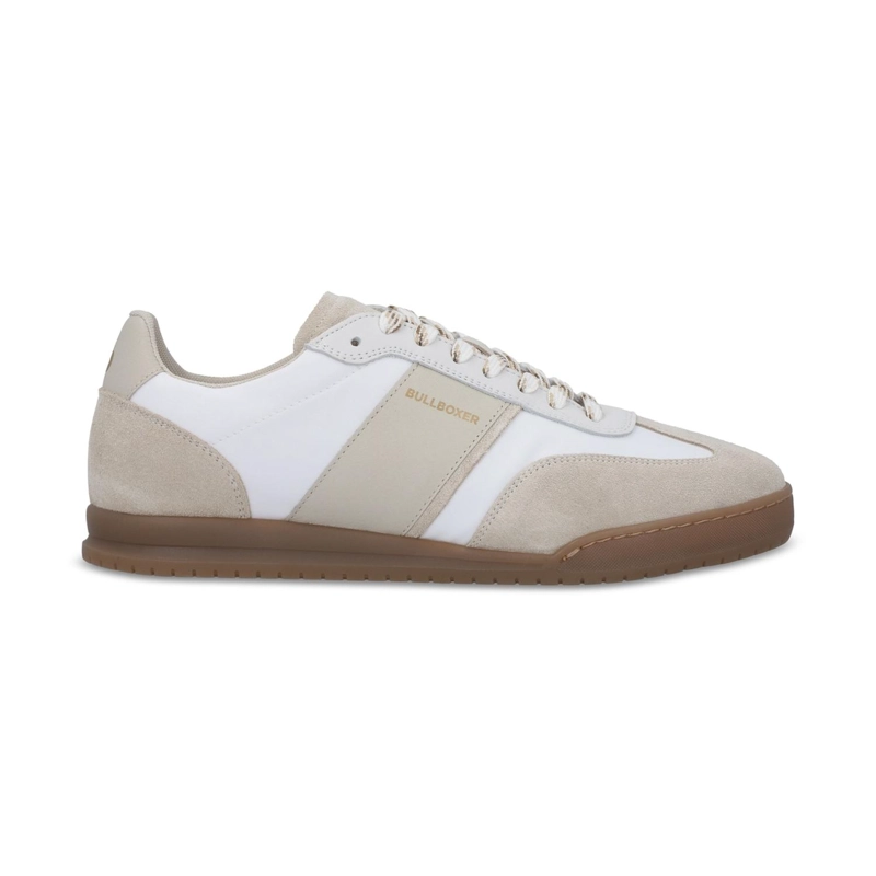 ZAPATILLAS URBANAS HOMBRE CUERO Y TEXTIL DELFT-0-01 BLANCO B BULLBOXER - 1