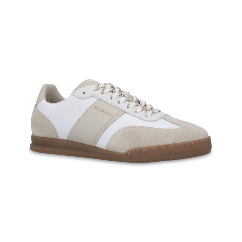 ZAPATILLAS URBANAS HOMBRE CUERO Y TEXTIL DELFT-0-01 BLANCO B BULLBOXER - 2
