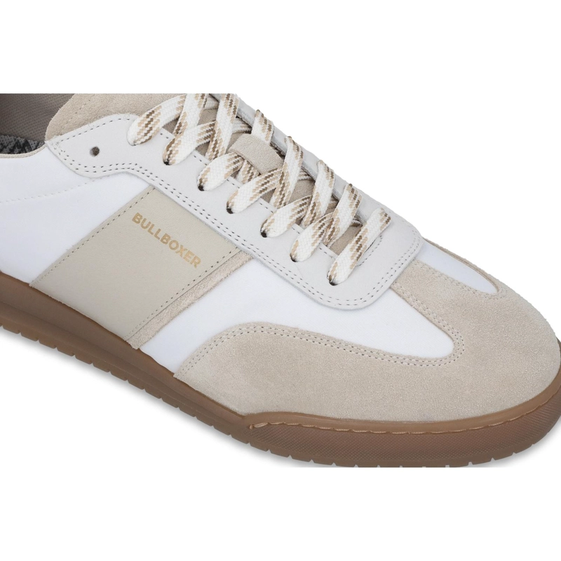 ZAPATILLAS URBANAS HOMBRE CUERO Y TEXTIL DELFT-0-01 BLANCO B BULLBOXER - 4