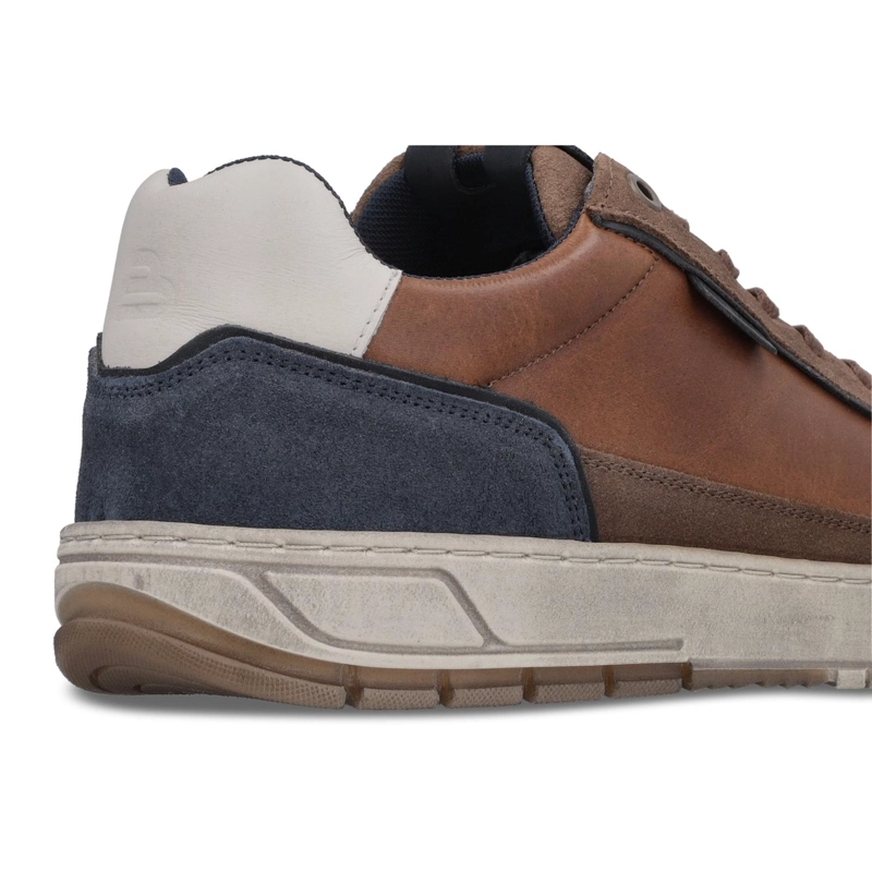 ZAPATILLAS URBANAS HOMBRE CUERO BRANDY AXIS BULLBOXER - 4
