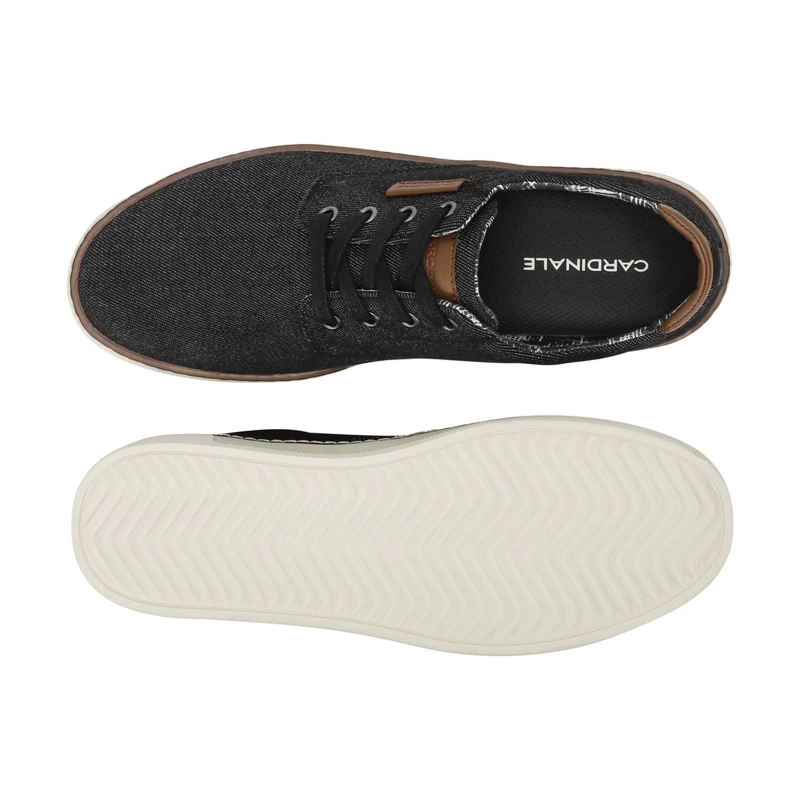 ZAPATILLAS URBANAS HOMBRE TEXTIL NEGRO SANDCOURT CARDINALE - 1