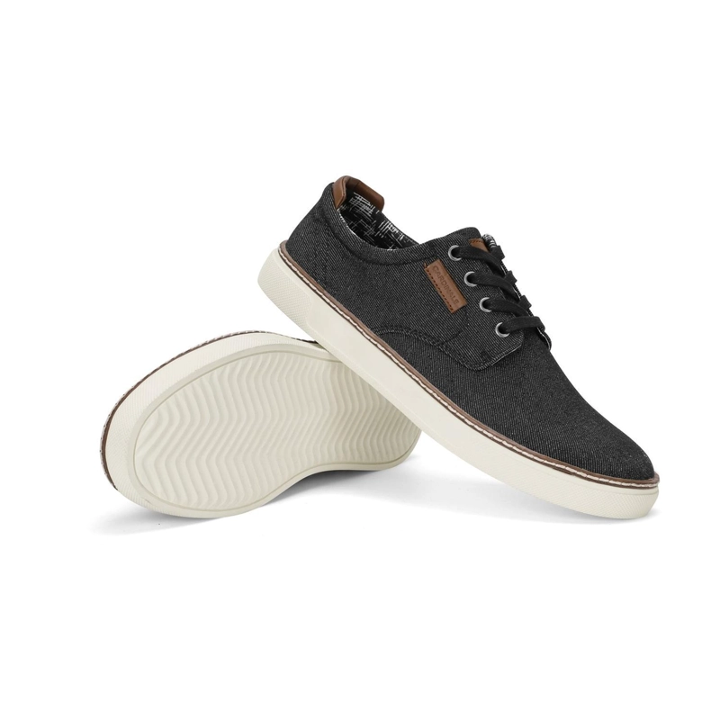 ZAPATILLAS URBANAS HOMBRE TEXTIL NEGRO SANDCOURT CARDINALE - 2