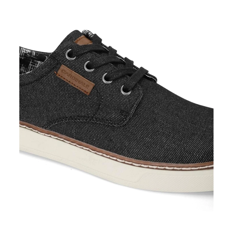 ZAPATILLAS URBANAS HOMBRE TEXTIL NEGRO SANDCOURT CARDINALE - 6