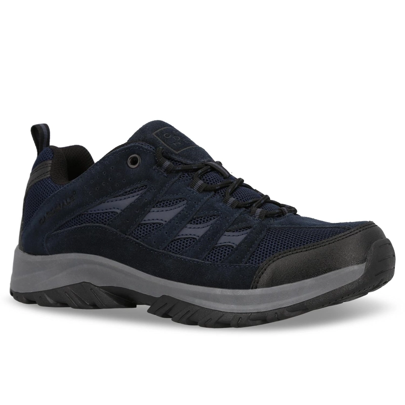 ZAPATILLAS WATERPROOF OUTDOOR HOMBRE CUERO AZUL PRAZ CARDINALE - 1