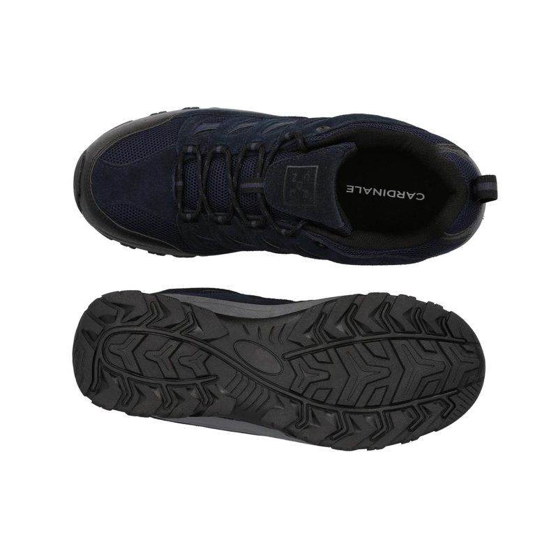 ZAPATILLAS WATERPROOF OUTDOOR HOMBRE CUERO AZUL PRAZ CARDINALE - 2