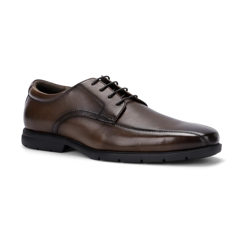ZAPATOS FORMAL HOMBRE X-LIGHT PIUMA PUNTA COSTURA CAFE CARDINALE 44
