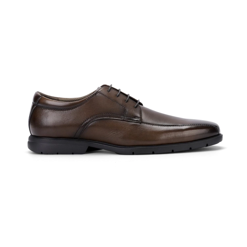 ZAPATOS FORMAL HOMBRE X-LIGHT PIUMA PUNTA COSTURA CAFE CARDINALE - 2