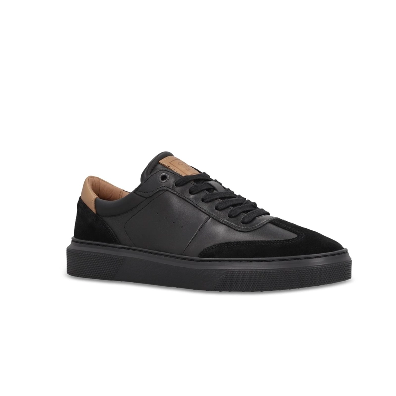 ZAPATILLAS URBANAS HOMBRE CUERO NEGRO VEX CARDINALE - 2