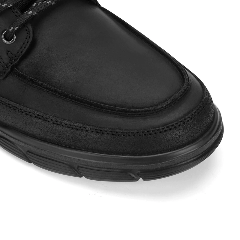 ZAPATILLA CAÑA ALTA HOMBRE X-LIGHT CUERO DOSSCOURT NEGRO CARDINALE - 5