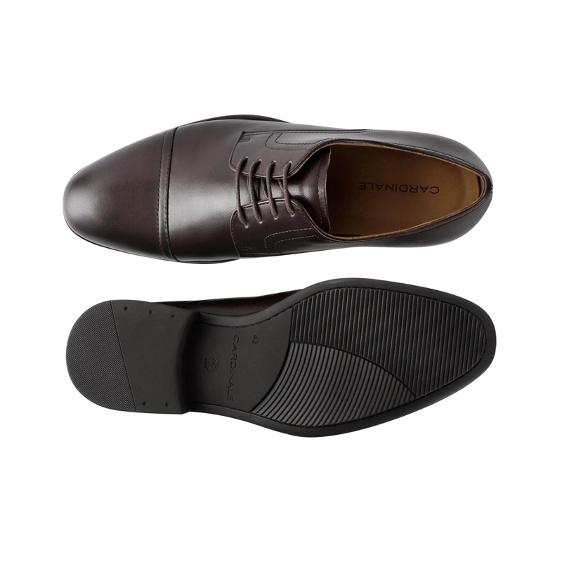 ZAPATOS FORMALES HOMBRE CUERO CAFE OSCURO ROWVILLE CARDINALE - 3