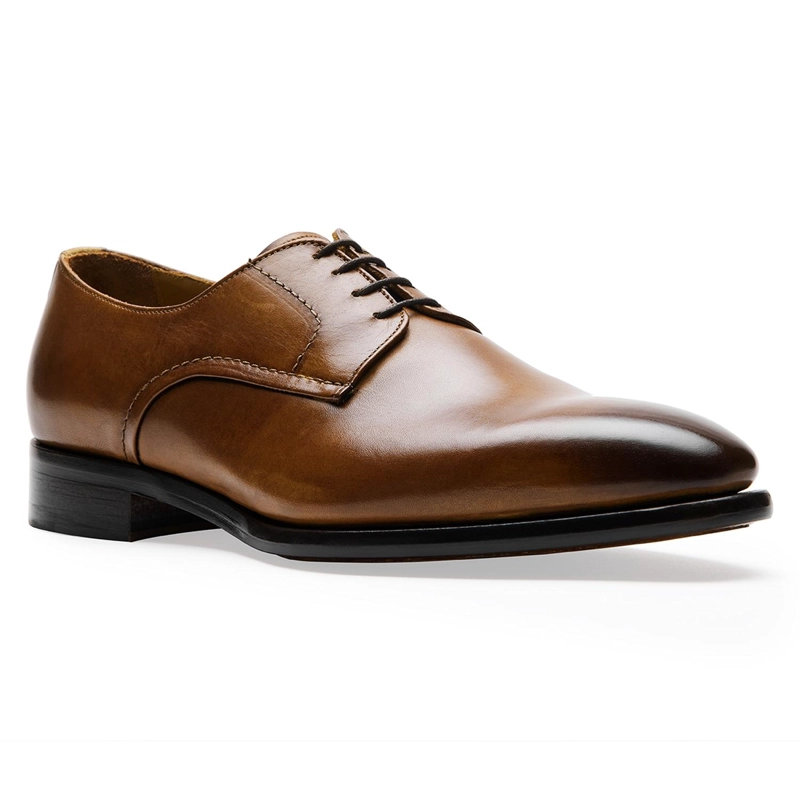 ZAPATOS FORMALES HOMBRE SUELA CUERO MAGNO CUSANI-0-01 BRANDY - 1