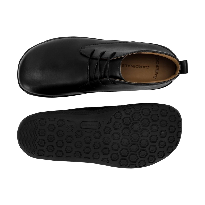 BOTINES BAREFOOT FORMAL CASUAL HOMBRE BARE URBAN NEGRO CARDINALE - 3
