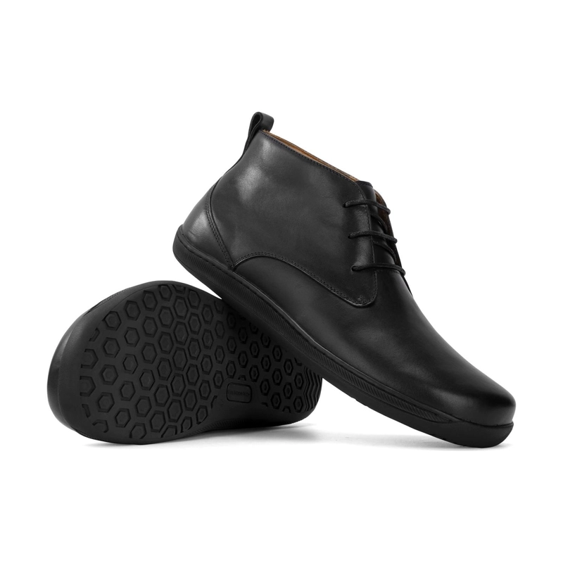 BOTINES BAREFOOT FORMAL CASUAL HOMBRE BARE URBAN NEGRO CARDINALE - 6