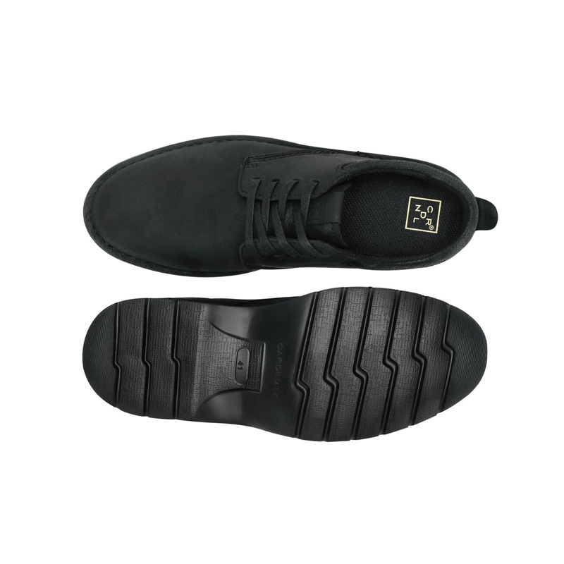 ZAPATOS HOMBRE CUERO NEGRO BRUXTON CARDINALE - 2